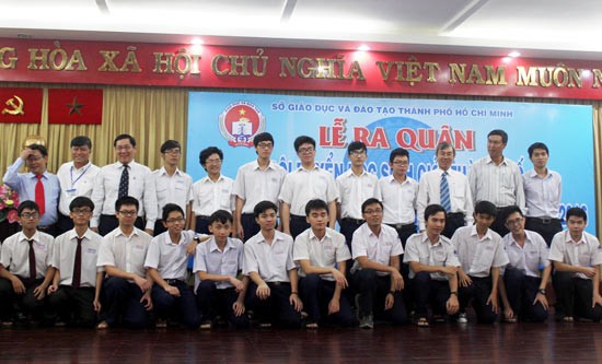 Students will compete in the 2016 National Excellent Student Contest. (Photo:SGGP) Students will compete in the 2016 National Excellent Student Contest. (Photo:SGGP)