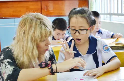 Tiếng Anh tích hợp thu hút học sinh