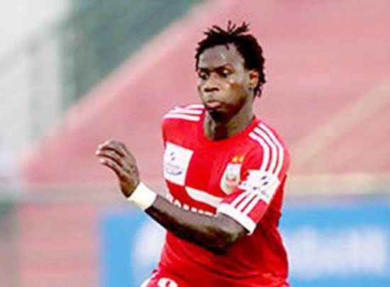 This year is the second time that Abass Cheikh Dieng has been the winner of ‘The best foreign football player’ awards This year is the second time that Abass Cheikh Dieng has been the winner of ‘The best foreign football player’ awards