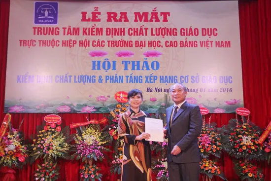 Thêm 1 trung tâm kiểm định chất lượng giáo dục ra mắt