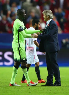 Pellegrini bảo vệ Toure ảnh 1 Pellegrini bảo vệ Toure ảnh 1