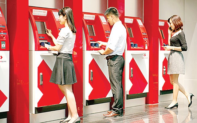An ATM location in HCMC (Photo: SGGP) An ATM location in HCMC (Photo: SGGP)