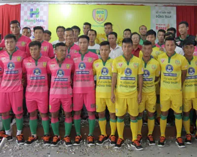 Đồng Tháp tự tin trụ hạng trong ngày lễ xuất quân ảnh 1 Đồng Tháp tự tin trụ hạng trong ngày lễ xuất quân ảnh 1