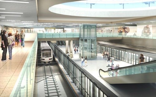 A 3D image of the Ben Thanh Terminal and underground trade centre (Source: VNEconomy) A 3D image of the Ben Thanh Terminal and underground trade centre (Source: VNEconomy)