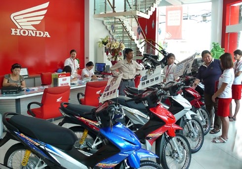 The biggest manufacturer with an over 70 per cent market share, Honda Viet Nam, said growth would be sustained this year. — File Photo The biggest manufacturer with an over 70 per cent market share, Honda Viet Nam, said growth would be sustained this year. — File Photo