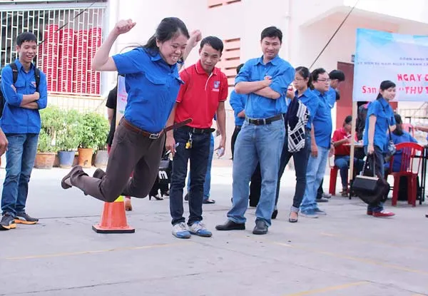 Sôi nổi Ngày Đoàn viên ảnh 2 Sôi nổi Ngày Đoàn viên ảnh 2