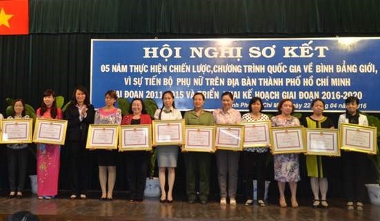 HCM City has obtained significant progress in gender equality and empowerment of women and girls in the last five years.— Photo hochiminhcity.gov.vn