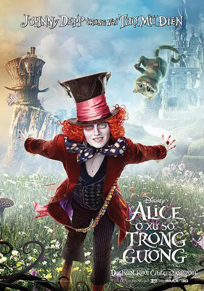 Disney tung bộ ảnh mới nhất về nhân vật trong “Alice phần mới” ảnh 2 Disney tung bộ ảnh mới nhất về nhân vật trong “Alice phần mới” ảnh 2