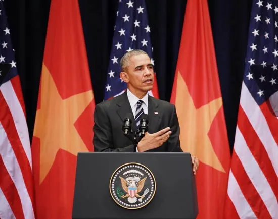 Tổng thống Barack Obama: Việt Nam là nước có chủ quyền, không một quốc gia nào có thể áp đặt ảnh 3 Tổng thống Barack Obama: Việt Nam là nước có chủ quyền, không một quốc gia nào có thể áp đặt ảnh 3