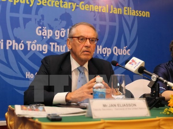 UN Deputy Secretary General Jan Eliasson (Source: VNA) UN Deputy Secretary General Jan Eliasson (Source: VNA)