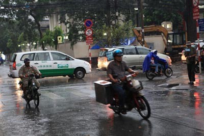 Both Central Highlands and southern region enter rainy season. (Photo:SGGP) Both Central Highlands and southern region enter rainy season. (Photo:SGGP)