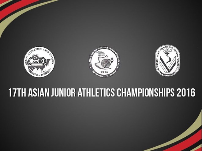 The 17th Asian Junior Athletics Championships 2016 will come to the southern city of Ho Chi Minh from June 3-6 (Source: singaporeathletics.org.sg)