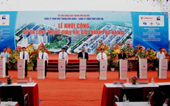Xây dựng cảng thông quan nội địa lớn nhất Hà Nội