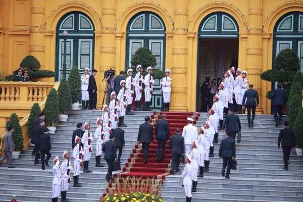 Lễ đón chính thức Tổng thống Hoa Kỳ Barack Obama ảnh 5