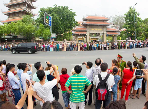 Tổng thống Barack Obama: TPHCM đầy năng lượng và luôn hướng đến tương lai ảnh 7 Tổng thống Barack Obama: TPHCM đầy năng lượng và luôn hướng đến tương lai ảnh 7