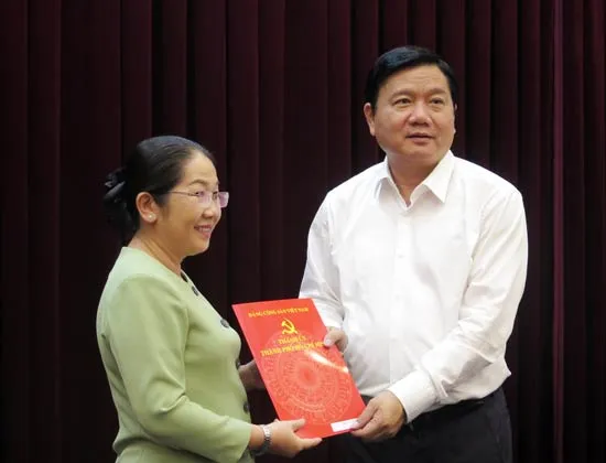 Đồng chí Võ Thị Dung được chuẩn y Phó Bí thư Thành ủy TPHCM