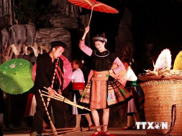 A cultural festival of the Mong ethic minority group took place in Meo Vac District in Ha Giang (Photo: VNA) A cultural festival of the Mong ethic minority group took place in Meo Vac District in Ha Giang (Photo: VNA)