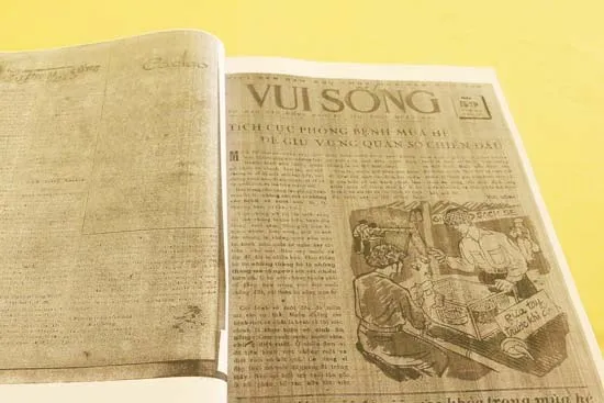 Báo Vui sống - Biểu tượng của lạc quan cách mạng