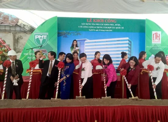 Khởi công xây dựng tòa nhà ĐH Y khoa Phạm Ngọc Thạch