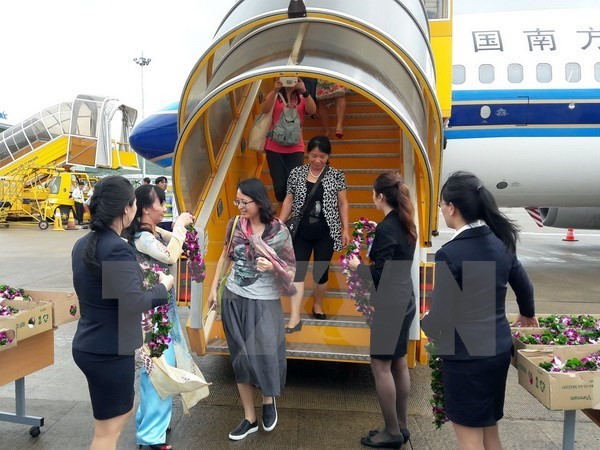 The CZ's first flight to Phu Quoc (Source: VNA) The CZ's first flight to Phu Quoc (Source: VNA)