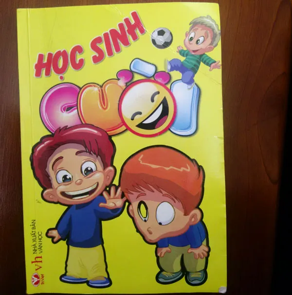 Sách “Học sinh cười” trên thị trường là bản bất hợp pháp?