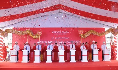 Khởi công dự án Vincom Plaza Cao Lãnh