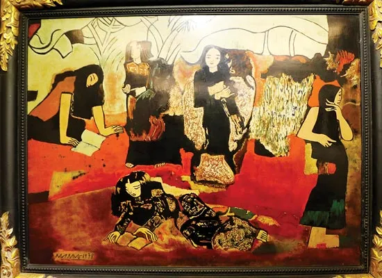 Tranh nghệ thuật Việt Nam: Mê cung thật giả