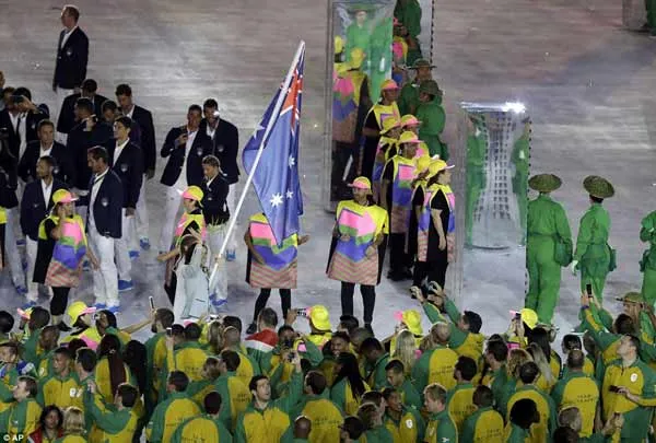 Olympic 2016: Tưng bừng ngày khai mạc ảnh 8 Olympic 2016: Tưng bừng ngày khai mạc ảnh 8