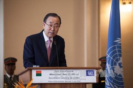 Secretary General of the United Nations Ban Ki-moon (Photo: VNA) Secretary General of the United Nations Ban Ki-moon (Photo: VNA)