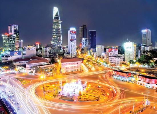 Downtown HCMC (Photo: SGGP) Downtown HCMC (Photo: SGGP)