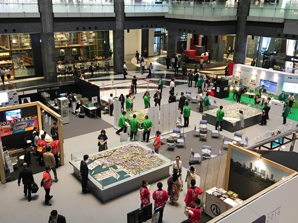The 2016 Real Estate Exhibition for Asia Pacific (MIPIM 2016) is held in Osaka, Japan. The 2016 Real Estate Exhibition for Asia Pacific (MIPIM 2016) is held in Osaka, Japan.