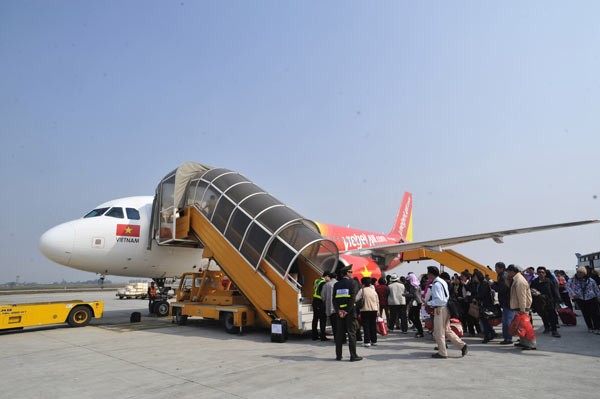 VietjetAir also canceled its flights due to the storm. VietjetAir also canceled its flights due to the storm.