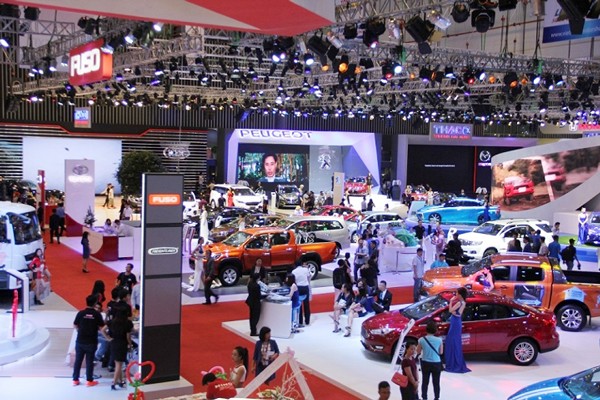 At Mortor Show Vietnam -Photo: SGGP At Mortor Show Vietnam -Photo: SGGP
