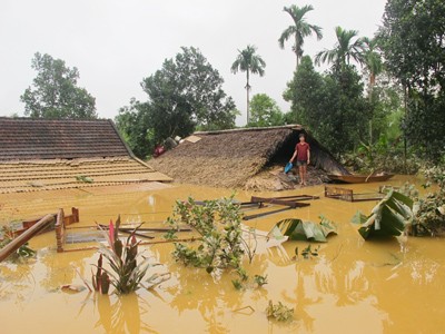 Vietnam has suffered serious damages from natural disaster. (Photo:SGGP) Vietnam has suffered serious damages from natural disaster. (Photo:SGGP)