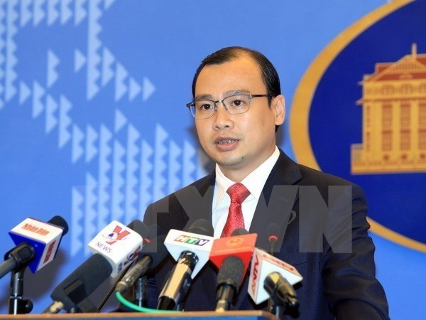 Foreign Ministry’s Spokesperson Le Hai Binh (Photo: VNA) Foreign Ministry’s Spokesperson Le Hai Binh (Photo: VNA)