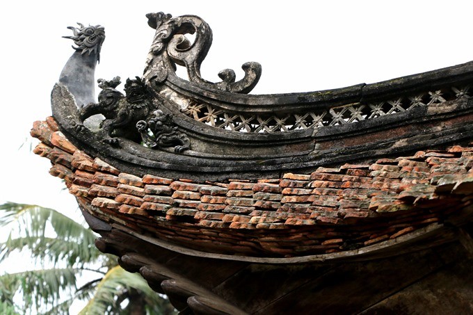 Classic style: The ancient architecture of the pagoda is highly recommended for researchers. (Photo: VNS) Classic style: The ancient architecture of the pagoda is highly recommended for researchers. (Photo: VNS)