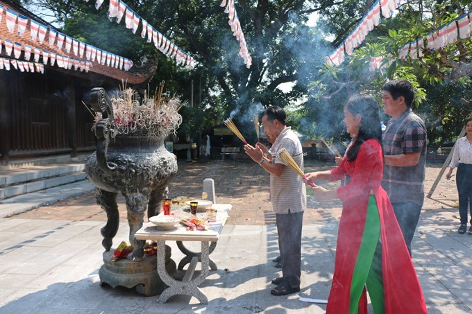 Becoming popular: More and more visitors and researchers are visiting the land of Trúc Lâm Zen Buddhism. (Photo: VNS) Becoming popular: More and more visitors and researchers are visiting the land of Trúc Lâm Zen Buddhism. (Photo: VNS)