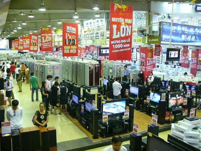 E-commerce is developing strongly in the country, with many websites, mobile applications and social networks currently in operation. — Photo baoxaydung.vn E-commerce is developing strongly in the country, with many websites, mobile applications and social networks currently in operation. — Photo baoxaydung.vn
