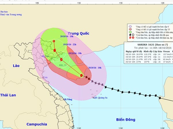 The seventh typhoon's direction The seventh typhoon's direction