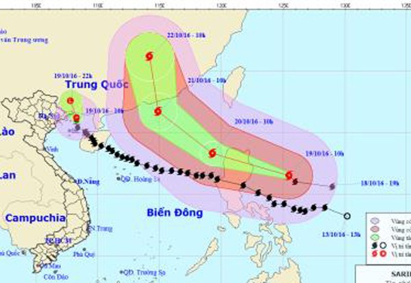 Storm Haima is moving west northwestward at 25- 30 kilometers an hour. Storm Haima is moving west northwestward at 25- 30 kilometers an hour.