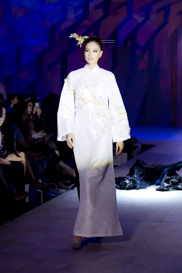 Ngọc Giàu, Phạm Hương mang cải lương lên sàn diễn thời trang ảnh 5