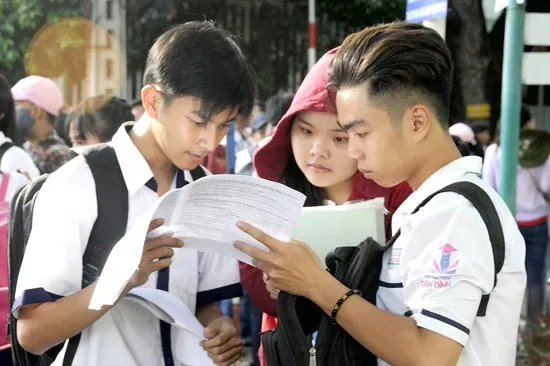 Bộ GD-ĐT công bố đề thi minh họa