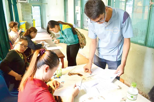 Qua loa khám sức khỏe lái xe