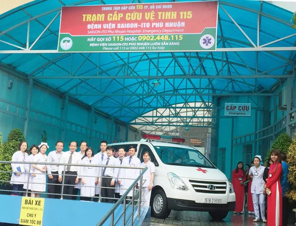 TPHCM có Trạm cấp cứu vệ tinh 115 thứ 4 thuộc khối bệnh viện tư nhân