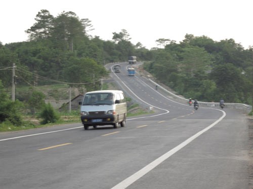 A section of Ho Chi Minh Path through the highlands province of Dak Nong (Photo: SGGP) A section of Ho Chi Minh Path through the highlands province of Dak Nong (Photo: SGGP)