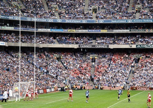 Gaelic football which is a popular sport in Ireland will be organised in Hanoi. (Photo: Internet) Gaelic football which is a popular sport in Ireland will be organised in Hanoi. (Photo: Internet)