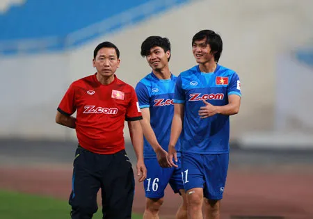 Chùm ảnh ĐTVN tập ngày có Công Phượng, Tuấn Anh ảnh 4