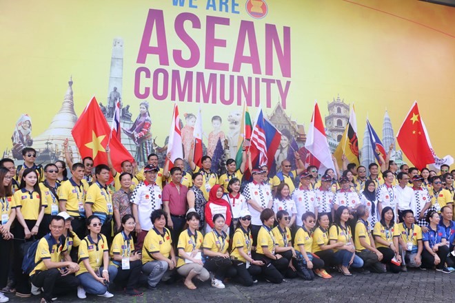 The participants of ASEAN-China Rally 2016. (Photo: VNA) The participants of ASEAN-China Rally 2016. (Photo: VNA)