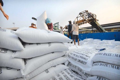 The country should halve its rice exports from the normal 7-8 million tons until 2020 because of difficulties exporters face and falling production due to climate change, according to the Vietnam Food Association — Photo nguoitieudung.com.vn The country should halve its rice exports from the normal 7-8 million tons until 2020 because of difficulties exporters face and falling production due to climate change, according to the Vietnam Food Association — Photo nguoitieudung.com.vn