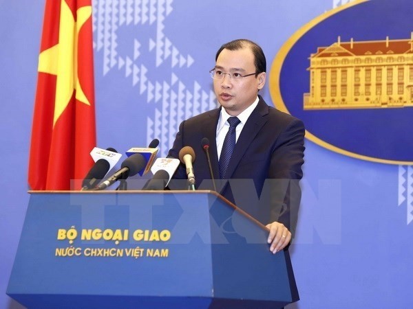 Foreign Ministry Spokesman Le Hai Binh (Source: VNA) Foreign Ministry Spokesman Le Hai Binh (Source: VNA)
